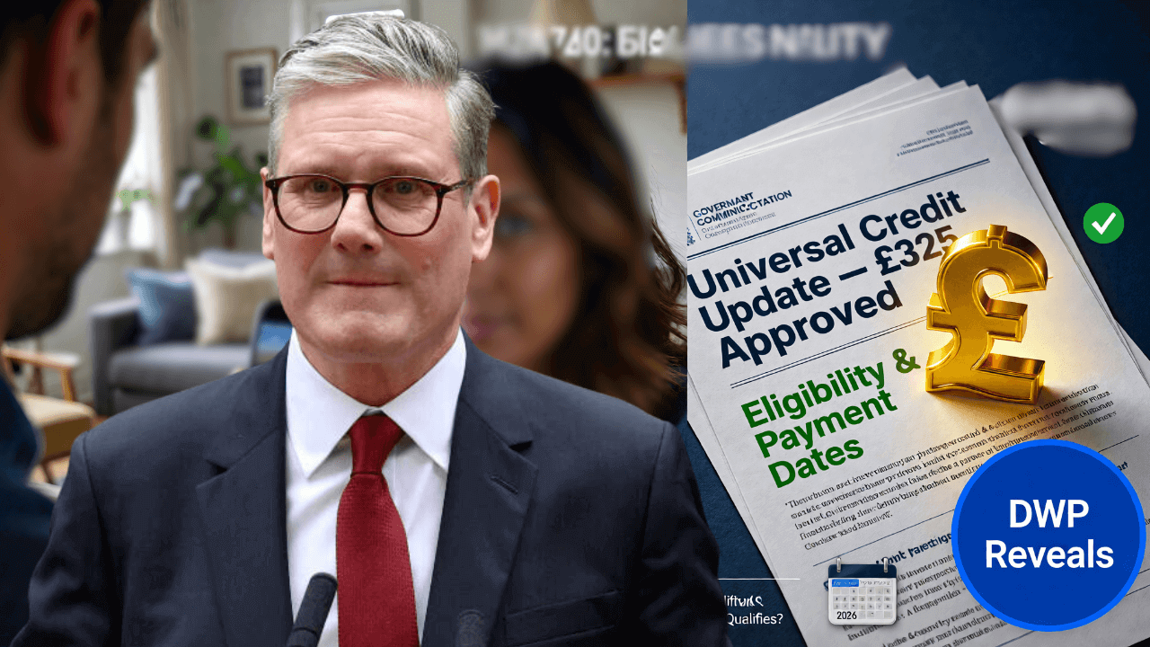 £325 Universal Credit Payment Approved for Febuary 2026 – DWP Reveals Eligibility & Dates