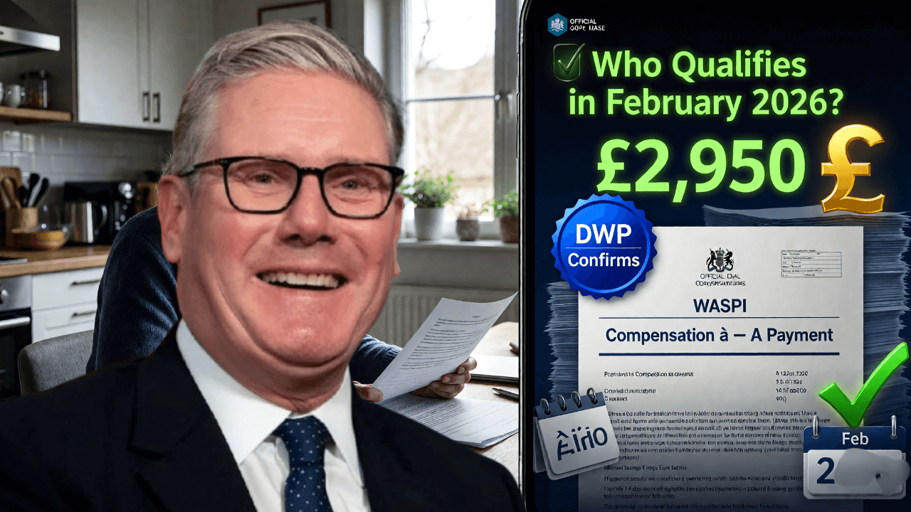 DWP Confirms £2,950 WASPI Compensation – Who Qualifies in February 2026?