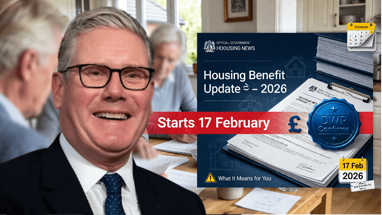 DWP Confirms New Housing Rules for UK Pensioners – Begin 17 February 2026