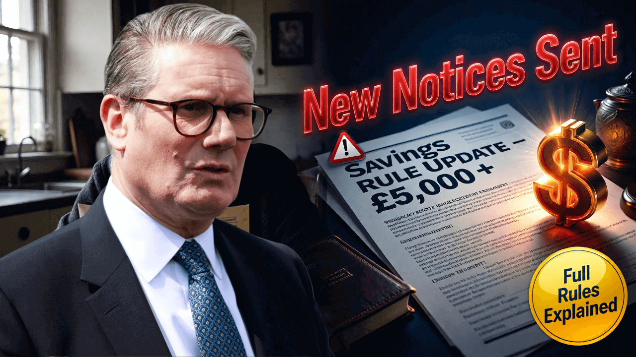 HMRC Officially Sends New Savings Notices to Pensioners With £5,000+ – Full Rules & Eligibility Explained