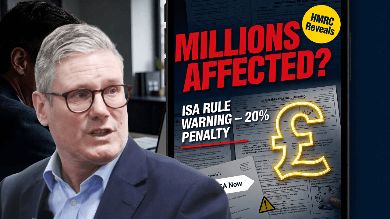 HMRC Reveals Cash ISA Loophole — Millions Could Face New 20% Penalty