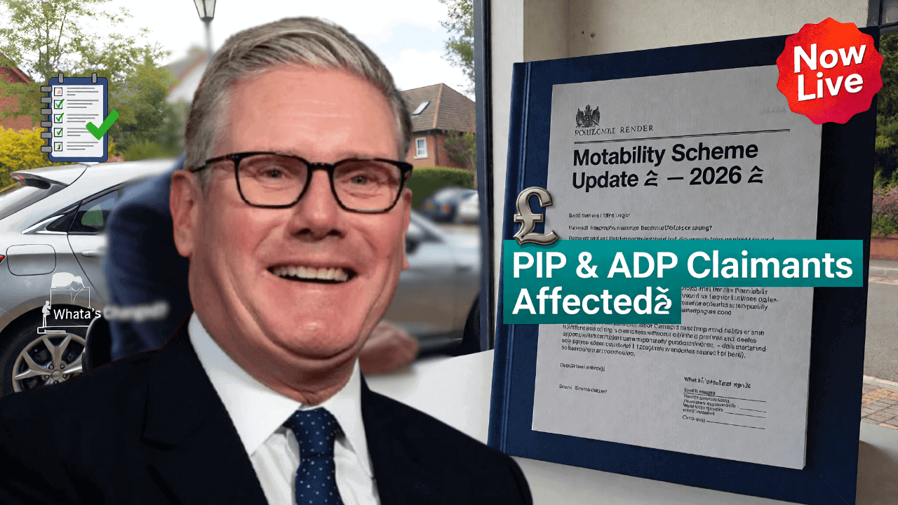 New Motability Rules Now Live for PIP and ADP Claimants