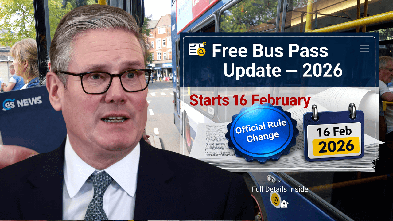UK Free Bus Pass Rules Officially Changing From 16 February 2026 – Full Details